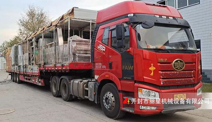 開(kāi)封麗星機(jī)械發(fā)貨繁忙，組織有序