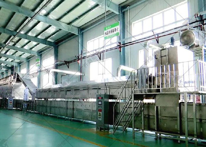 大型自動(dòng)化涂布鋪漿式粉條機(jī)加工設(shè)備冷卻溫度上不去，究竟為何？